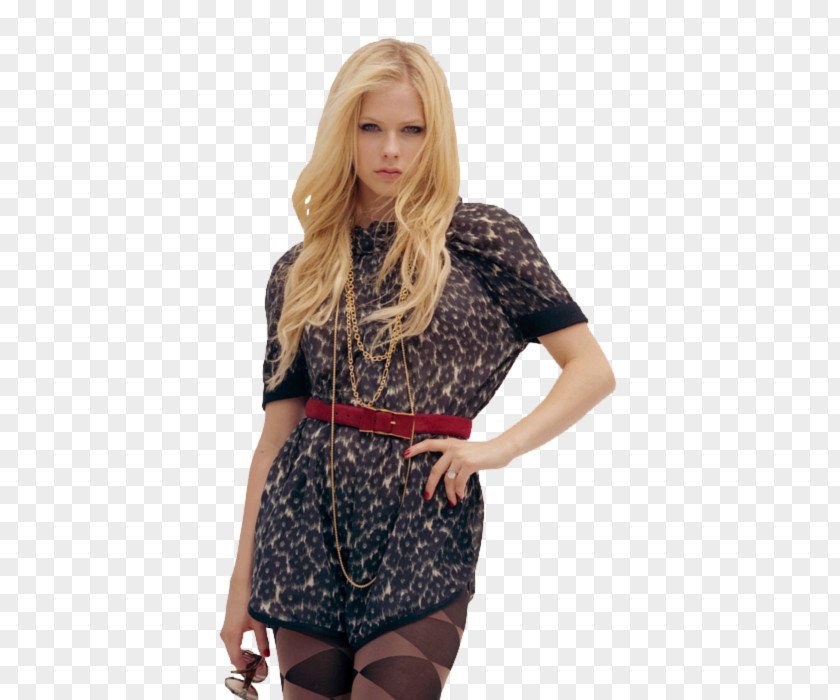 Avril Lavigne's Make 5 Wishes Punk Rock Actor PNG