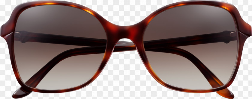 Brown Effect Sunglasses Cartier Goggles Optics PNG