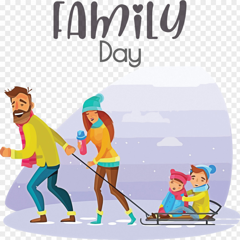 Family Day Happy PNG