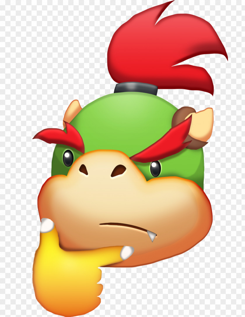 Mario Bowser Jr. + Rabbids Kingdom Battle Emoji PNG