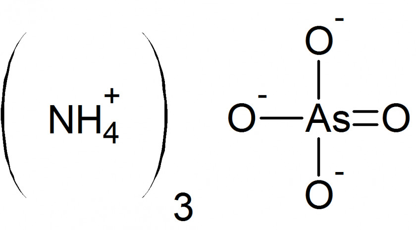 Salt Ammonium Arsenate Arsenic Acid Ammonia PNG