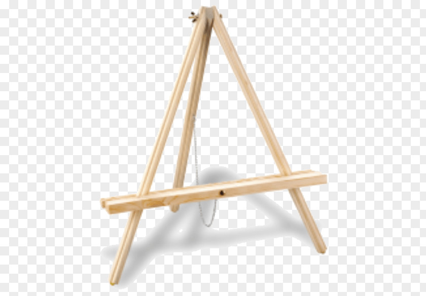 Wooden Table Top Easel Art Painting Drawing PNG