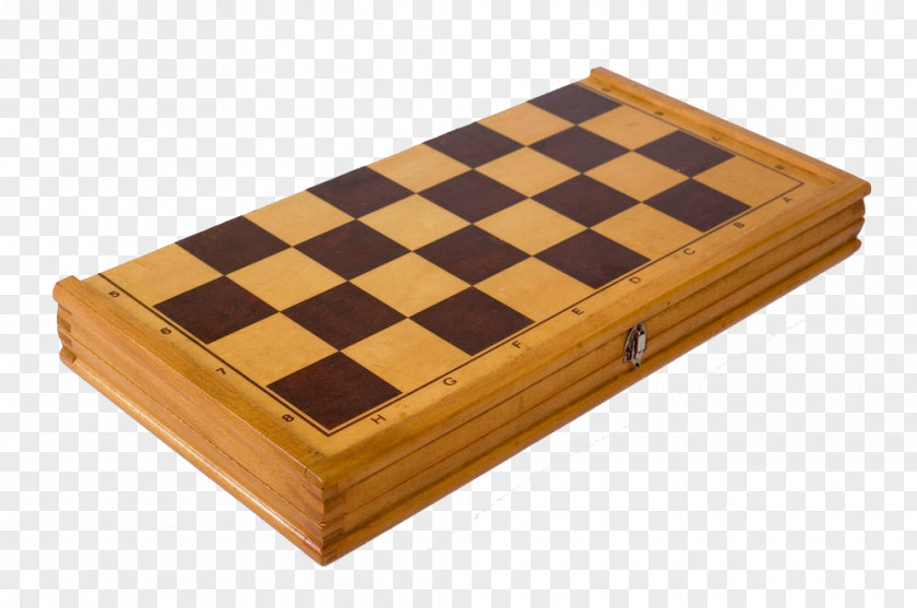 A Box For Playing Chess Piece Draughts Staunton Set Chessboard PNG