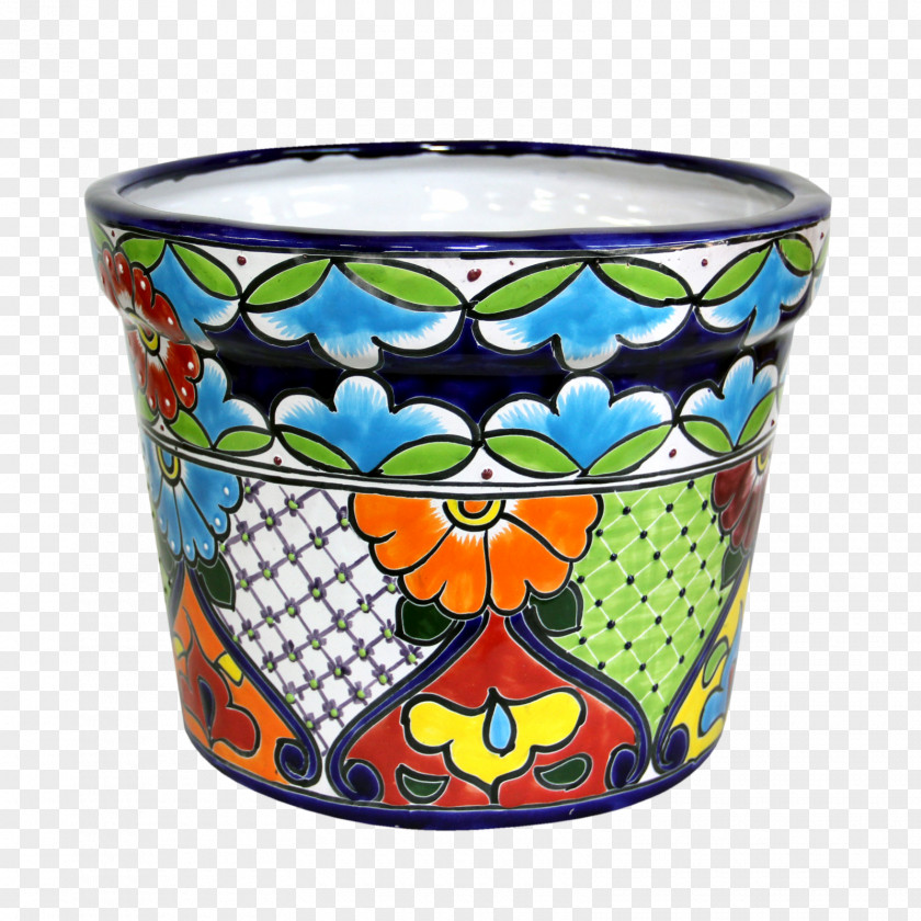 Glass Flowerpot Ceramic Talavera Mug PNG