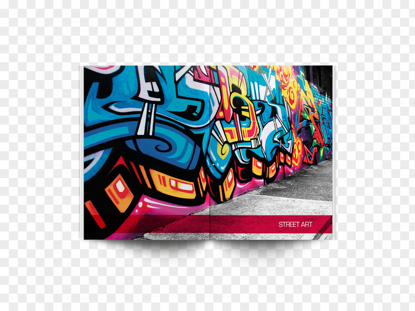 Graffiti Hip Hop Street Art Mural PNG