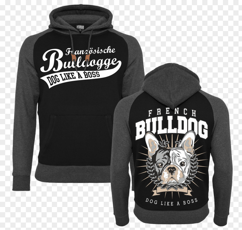 T-shirt Hoodie French Bulldog Bluza PNG