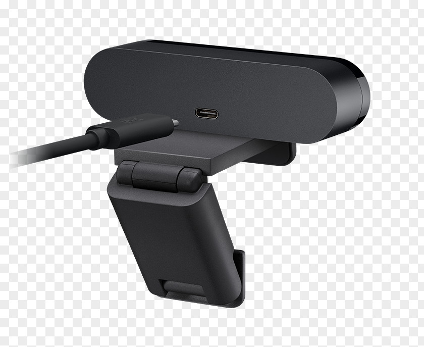 Webcam Logitech BRIO 4K Ultra HD Resolution STREAM USB 3.0 Black Hardware/Electronic PNG