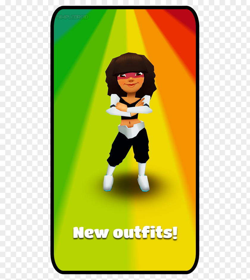 Android Subway Surfers Game PNG