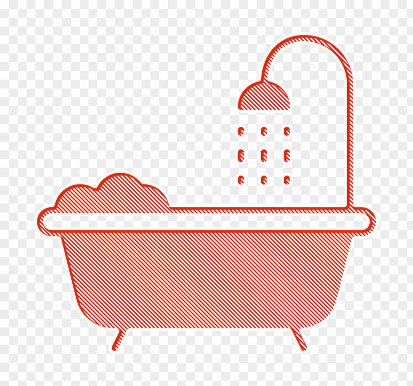 Bathtub Icon Hotel Services PNG