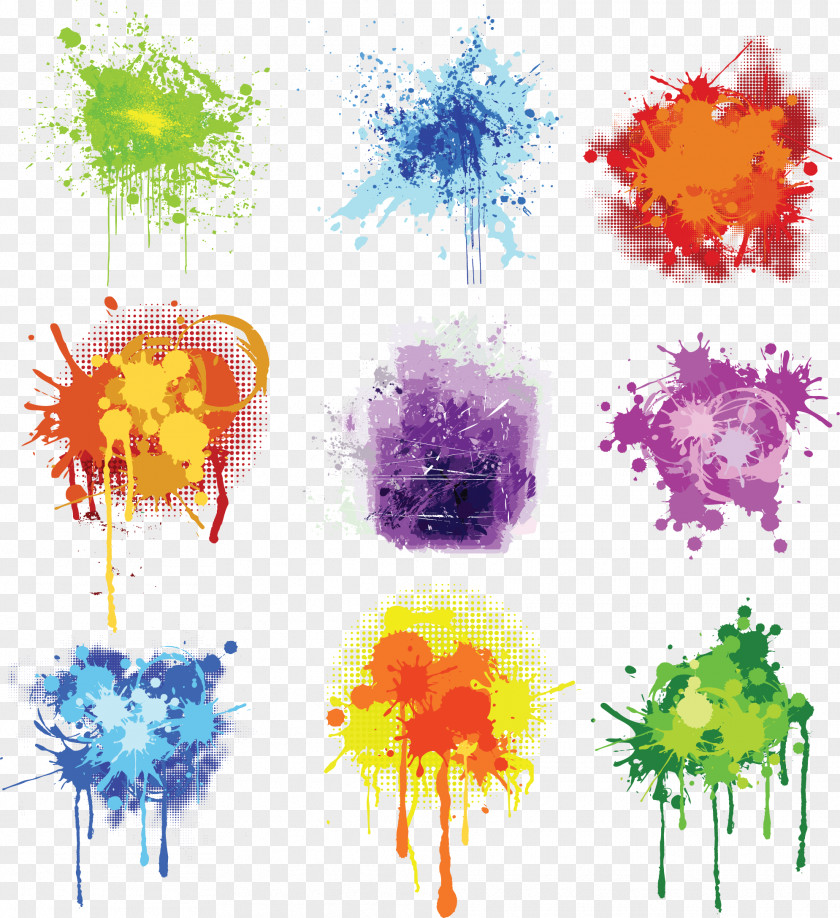 Color Splash Ink Download PNG