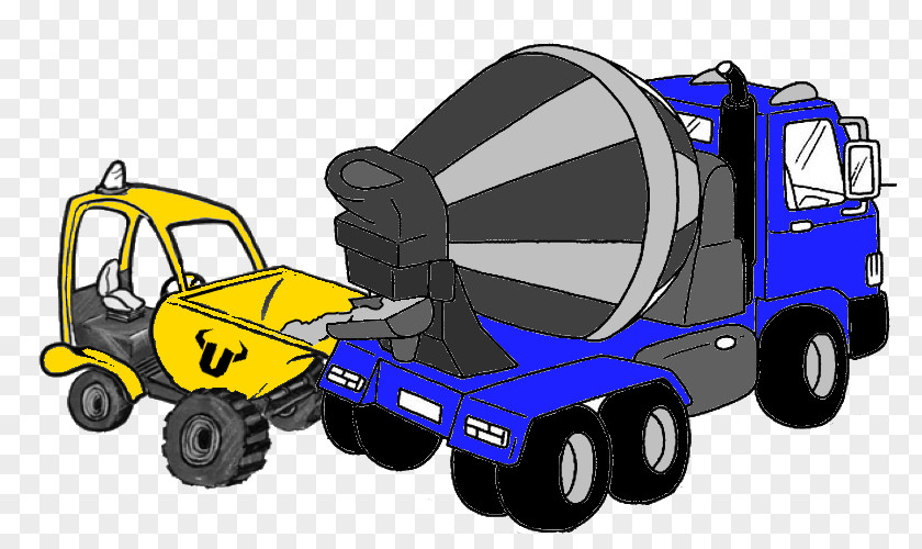 Concrete Truck Car Motor Vehicle Transport PNG