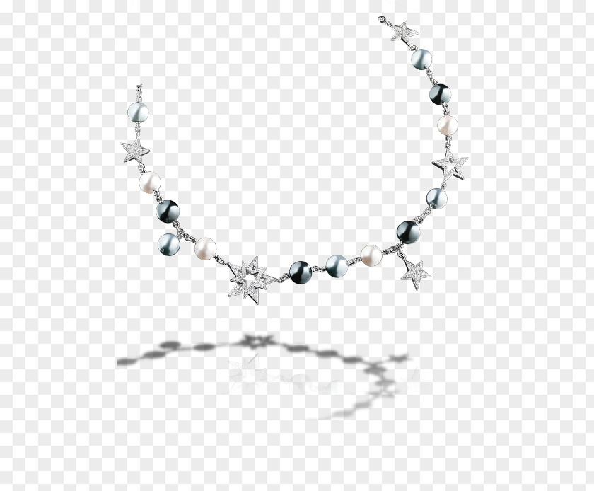 Cultured Pearl Necklace Body Jewellery PNG