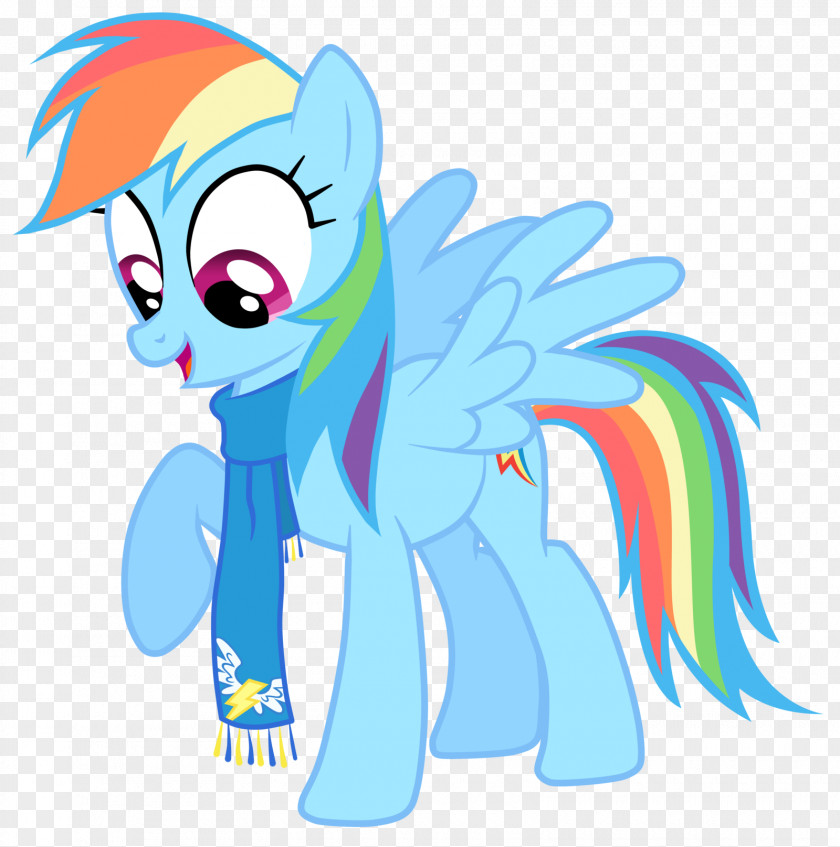 Dash My Little Pony Rainbow Color PNG