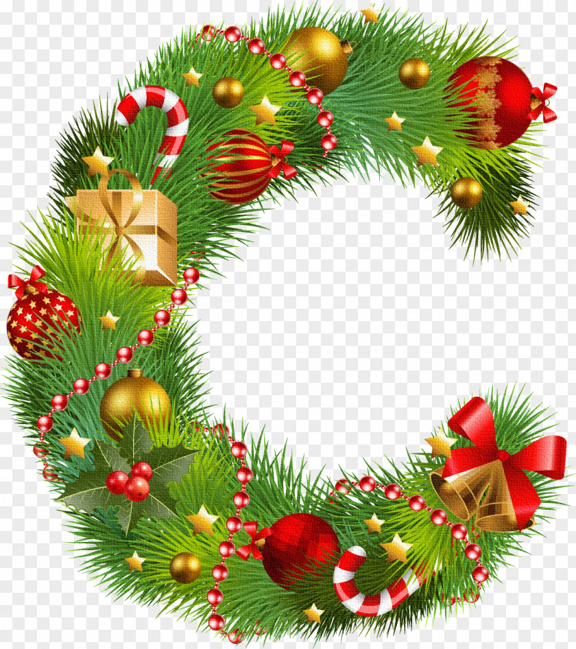G Christmas Ornament Decoration Letter PNG