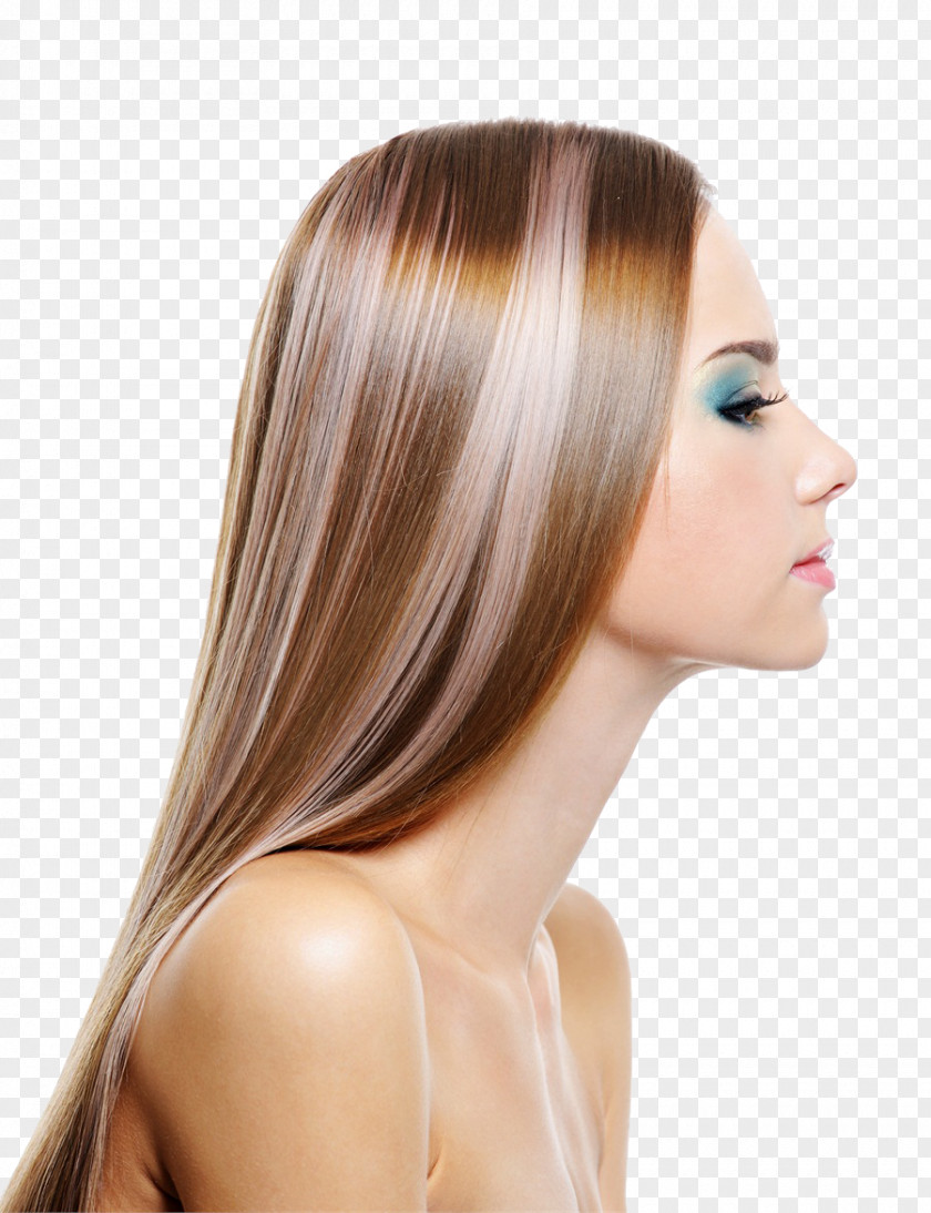Hair Hairstyle Highlighting Coloring Beauty Parlour PNG