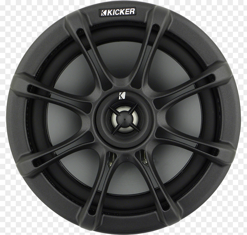 Kicker Truck Speakers Car Alloy Wheel Hubcap Rim Motor Vehicle Tires PNG