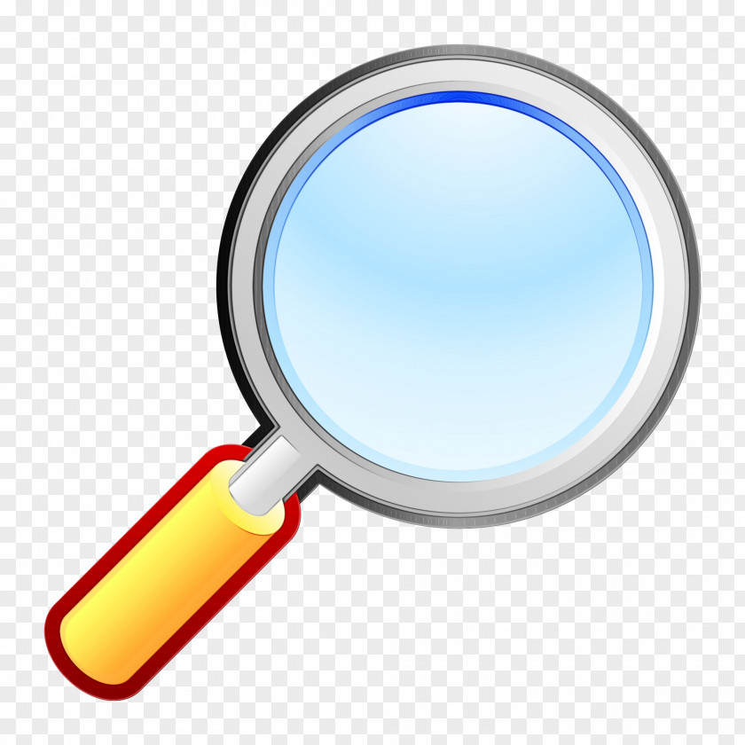 Office Supplies Instrument Magnifying Glass Cartoon PNG