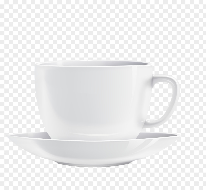 White Coffee Cup Mug PNG