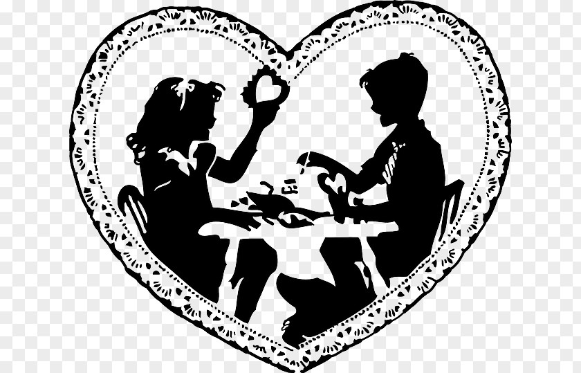 Black Valentine Clip Art Vector Graphics Heart Valentine's Day Image PNG