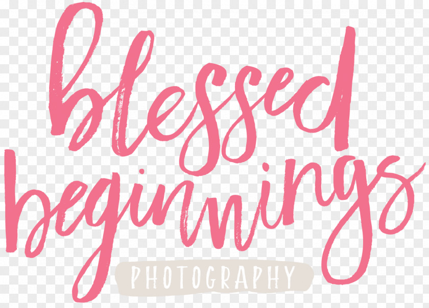 Bless Logo Brand Pink M Font PNG