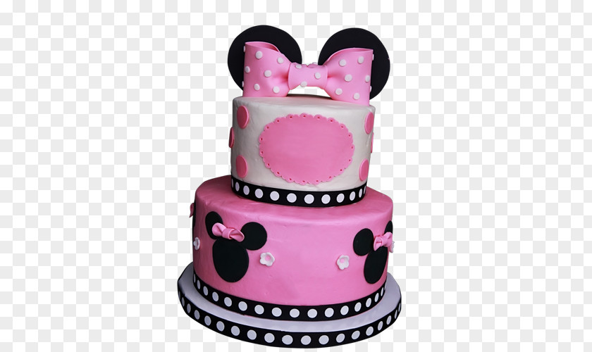 First Birthday Cake Minnie Mouse Cupcake PNG