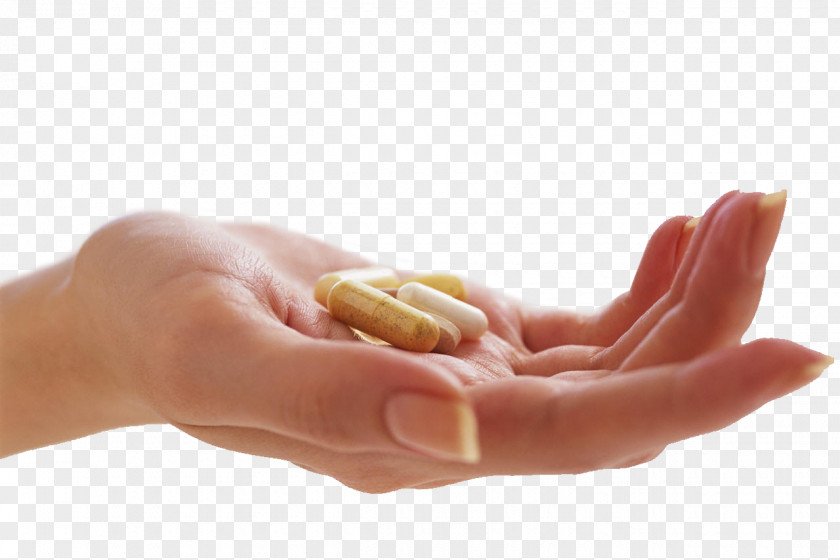 Hand Holding Pills Pregnancy Dietary Supplement Prenatal Vitamins Childbirth PNG