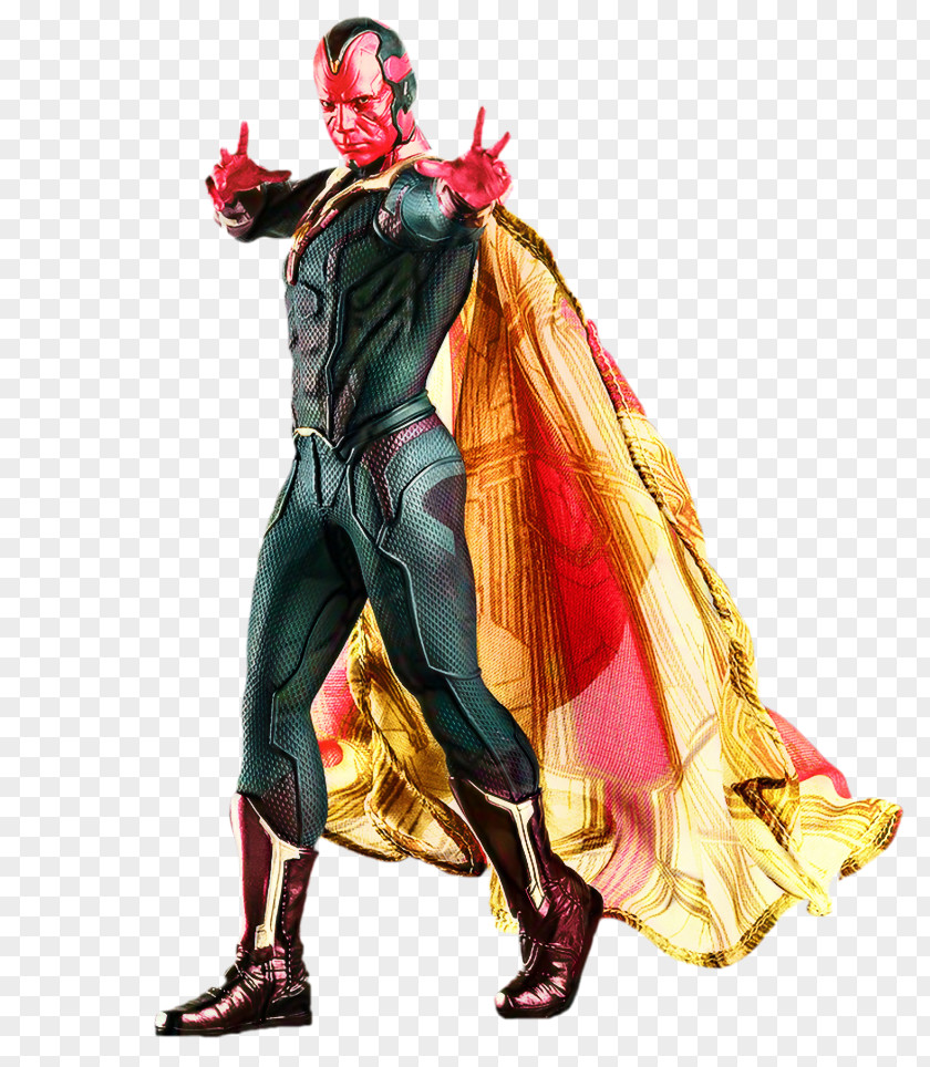 Vision Iron Studios Thanos BDS Art Scale 1/10 Captain America Civil War Statue Machine PNG