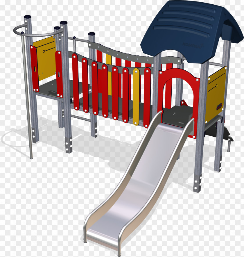 Wooden Bridge Playground Slide Four Square Game Kompan PNG