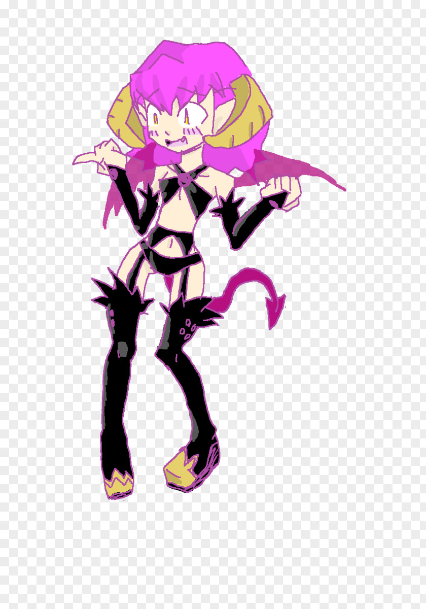 Demon Pink M RTV Clip Art PNG