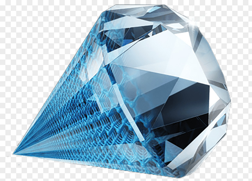 Diamond Blue Color PNG