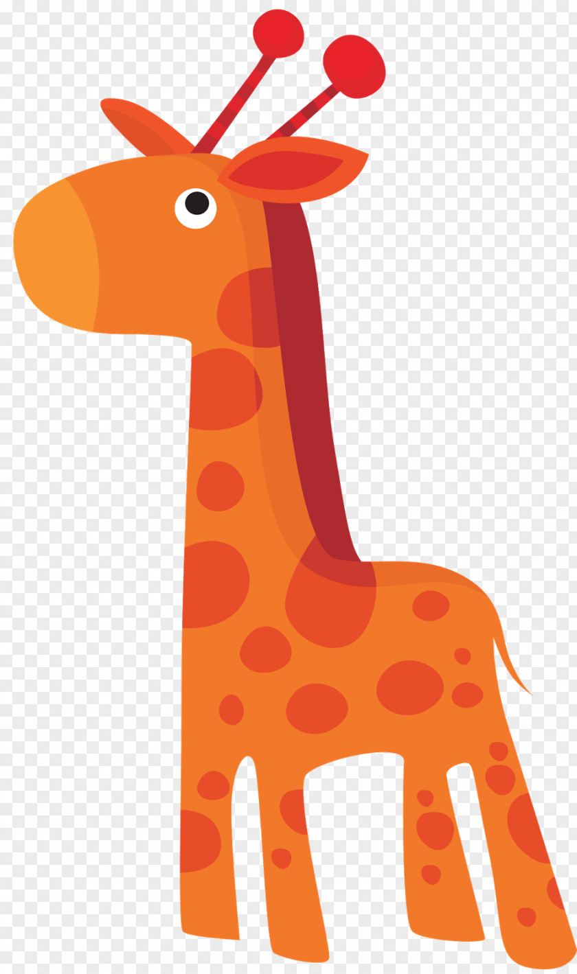 Giraffe Paper Funny Animal PNG