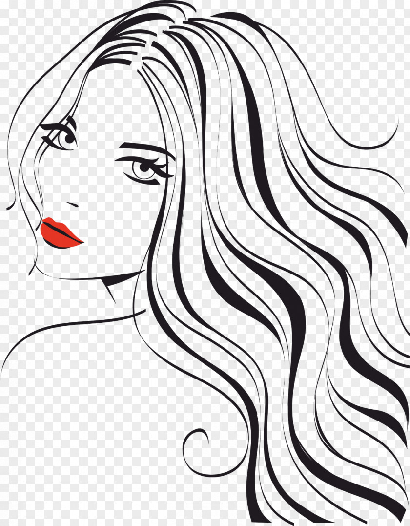 Hairdressing Woman Beauty Parlour Clip Art PNG