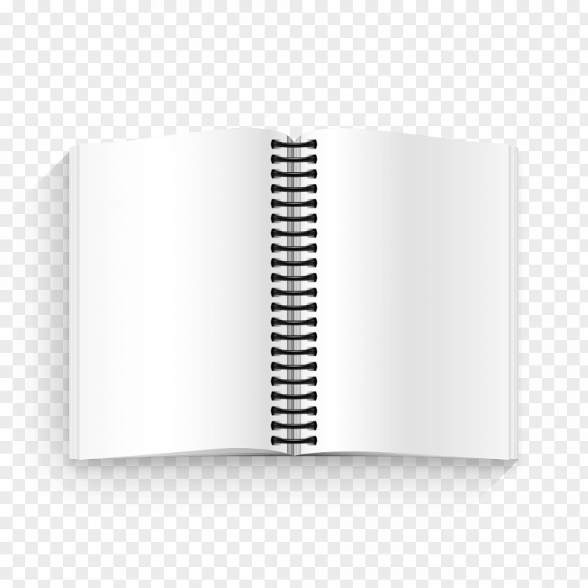 Spiral Wire Notebook Brand Rectangle PNG