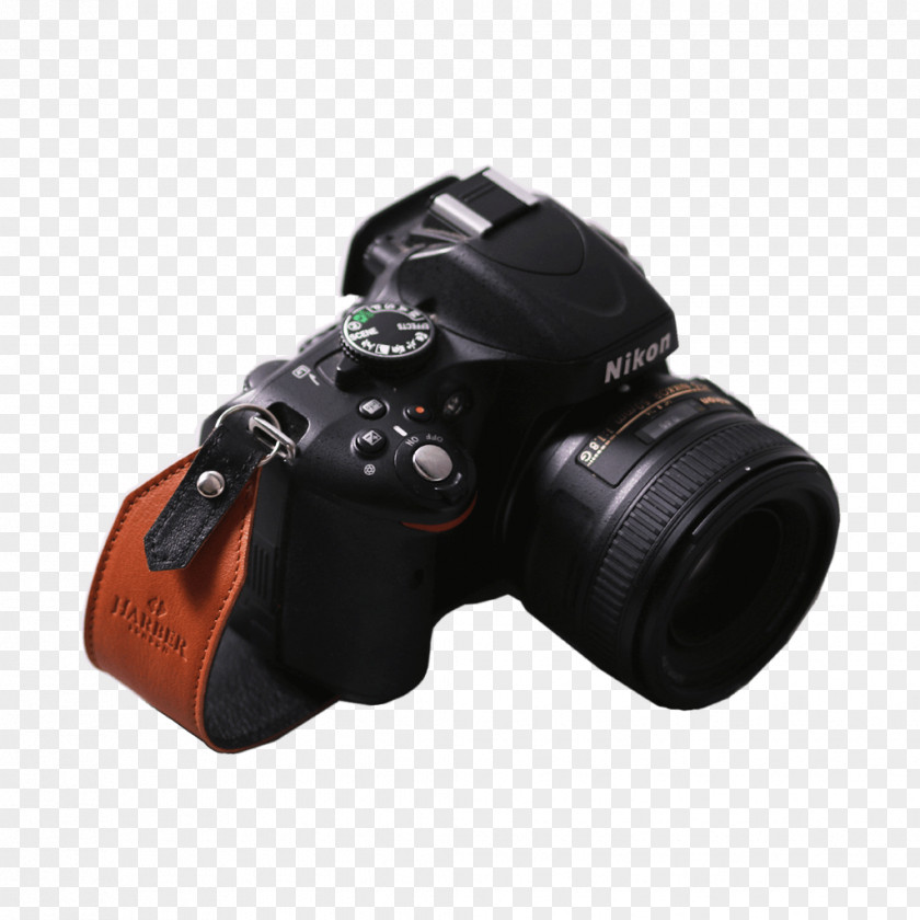 Camera Lens Digital SLR Strap Leather PNG