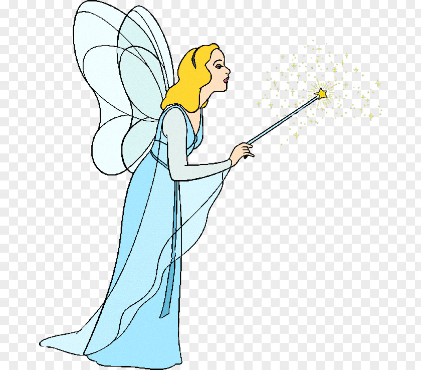 Fairy The With Turquoise Hair Pinocchio Geppetto Godmother PNG