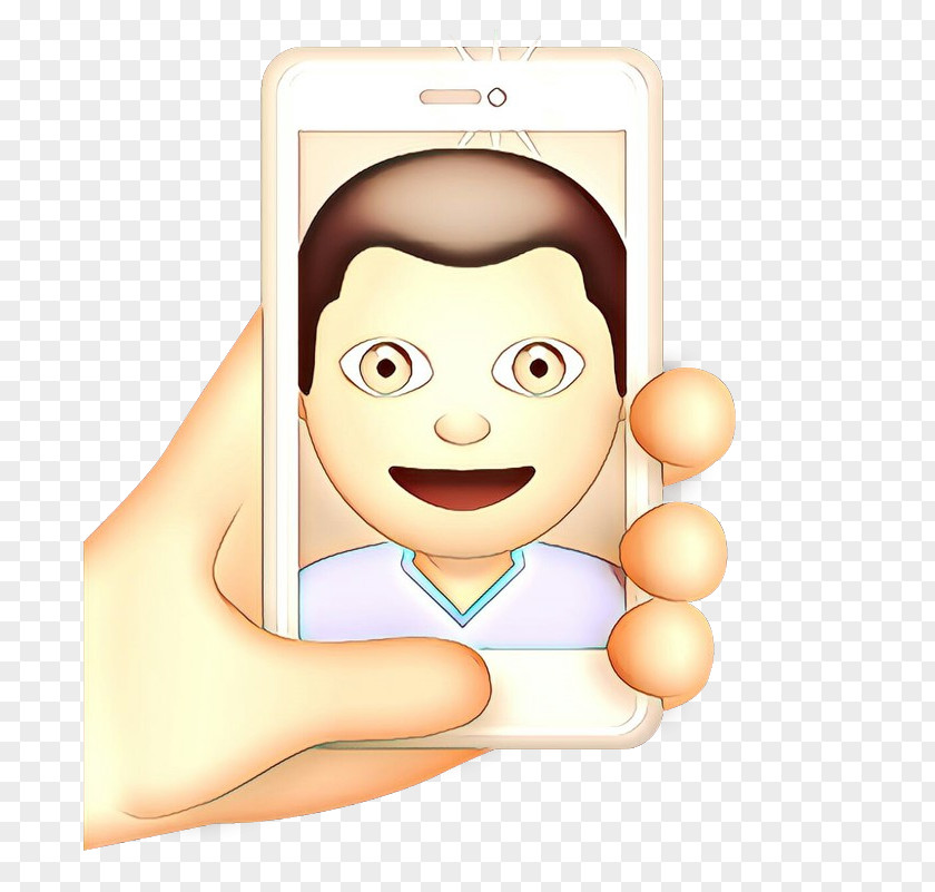 Gesture Animation Laughter Cheek Smile Character Cartoon PNG