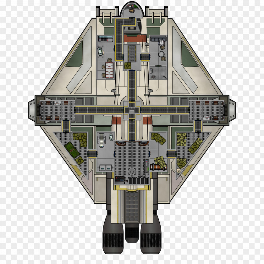 Ghost Ship Star Destroyer Wars Roleplaying Game Floor Plan PNG