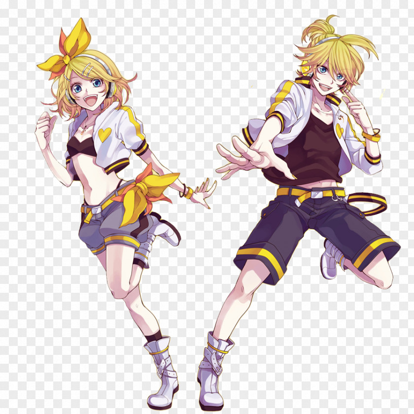 Kagamine Len Rin/Len Vocaloid Rendering Story Of Evil PNG