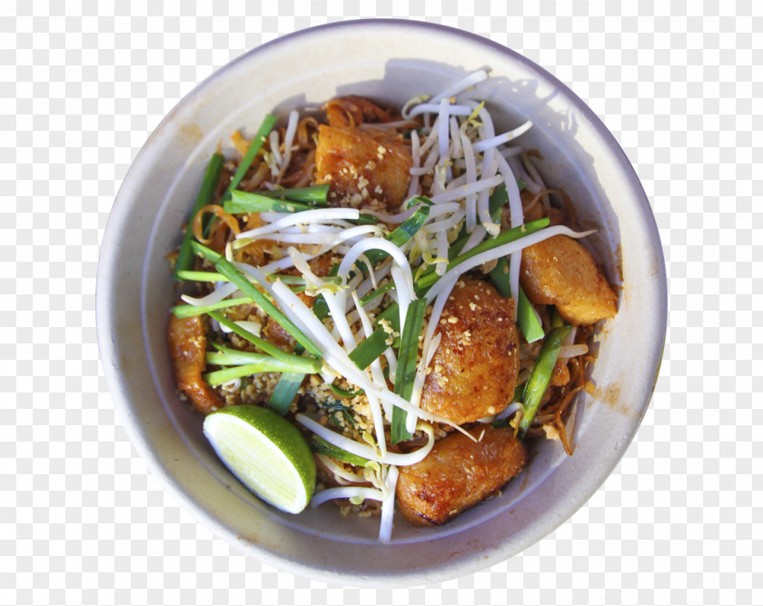 Menu Vegetarian Cuisine Thai Asian Pad Recipe PNG