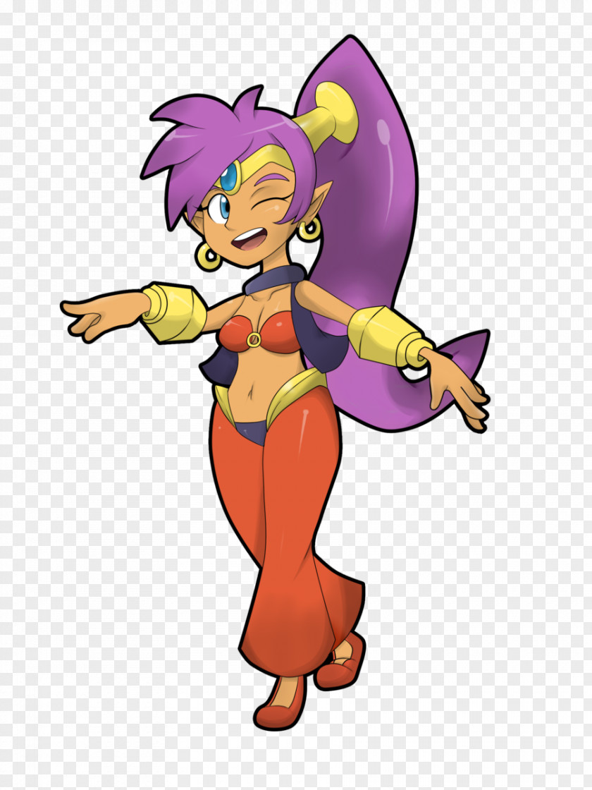 Shantae Art Shantae: Half-Genie Hero And The Pirate's Curse WayForward Technologies Video Games Drawing PNG