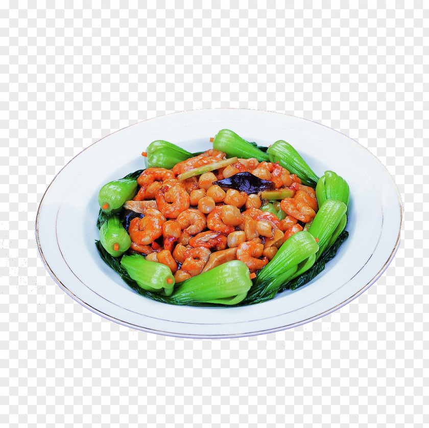 Shrimp And Scallops Burn Sichuan Cuisine Chinese Cantonese Hunan Vegetarian PNG