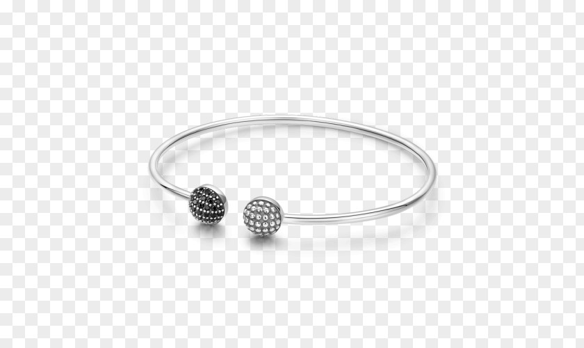 Silver Bangle Charm Bracelet Pandora PNG