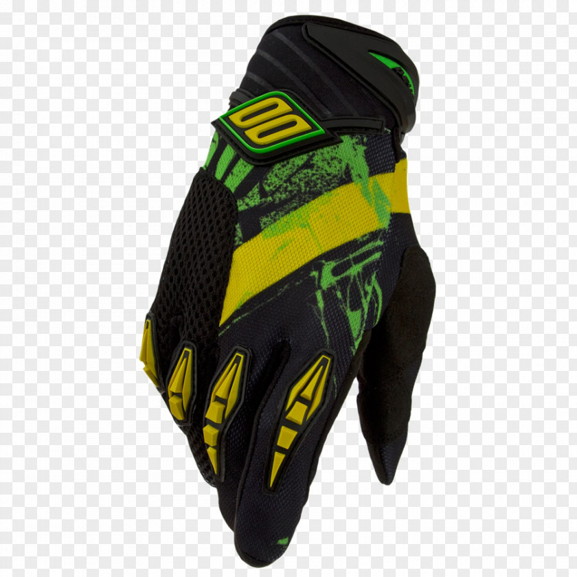 T-shirt Yellow Glove Enduro Motocross PNG