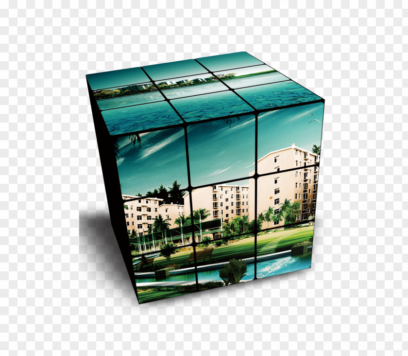Three-dimensional Cube Rubiks Space PNG
