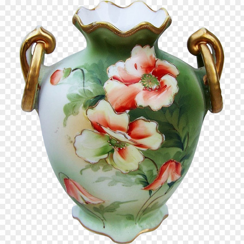 Vase Poppy Porcelain Ceramic Cup PNG