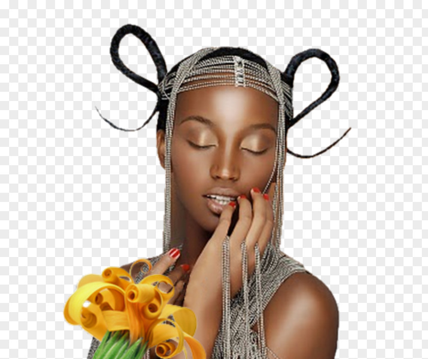 Africa Mario Testino Vogue Magazine Hairstyle PNG