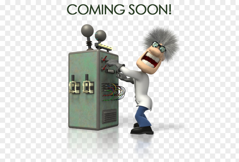 Coming Soon Mad Scientist Science Animation Clip Art PNG
