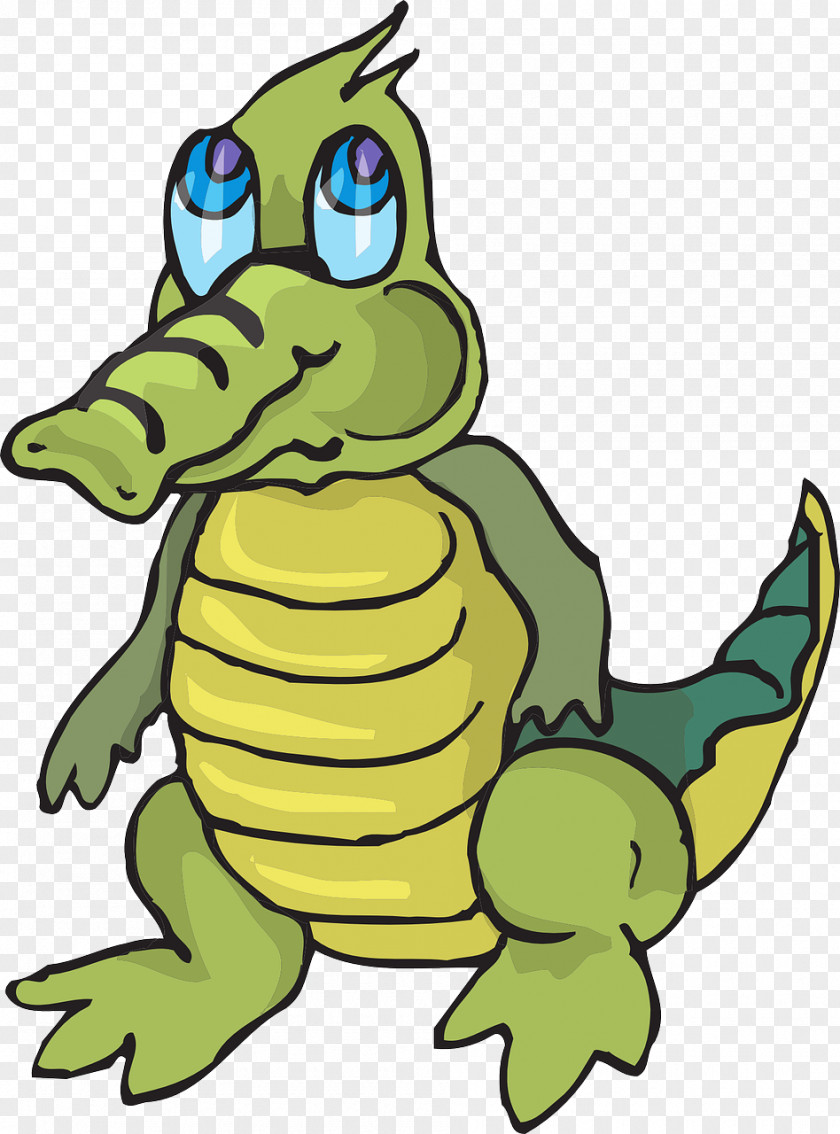 Crocodile Alligator Cuteness Cartoon Clip Art PNG