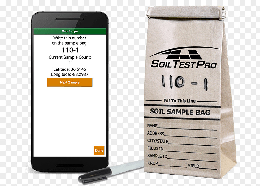 Soil Test Brand PNG