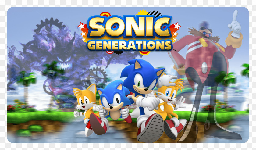 Sonic The Hedgehog Generations Video Game Mania PlayStation 3 PNG